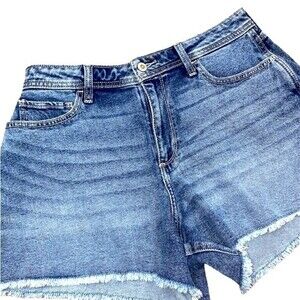 Hollister curvy high rise vintage jean shorts 13/31